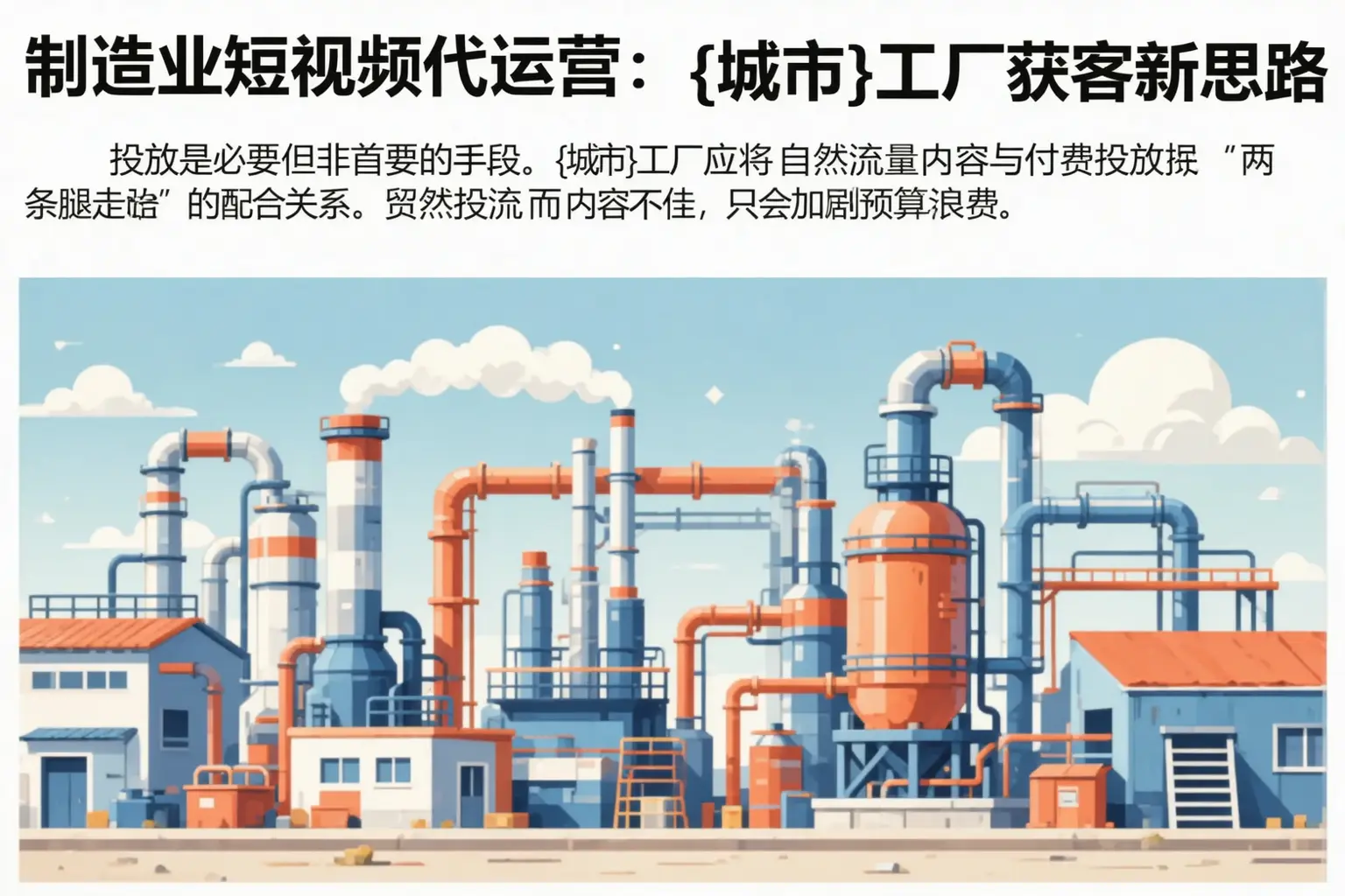 制造业短视频代运营:舒兰工厂获客新思路